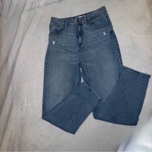 Bershka Light Blue Denim Jeans